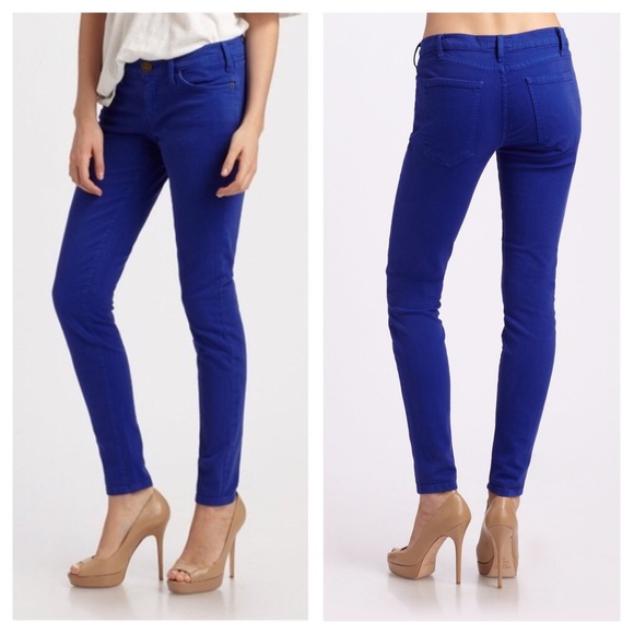 Current/Elliott Denim - Current/Elliott Royal Blue Skinny Jeans